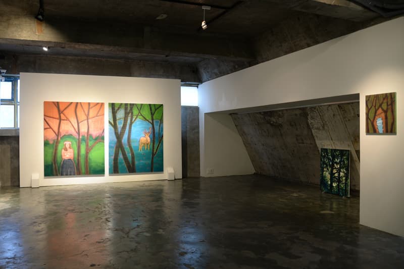 숲으로 들어가다 A Forest Scene 1