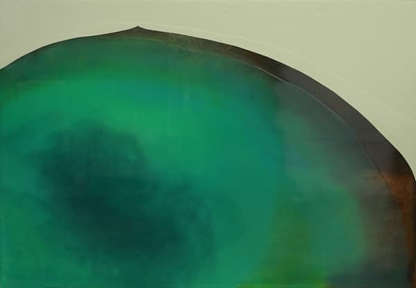 신효순, 깊은 물, epoxy, water color and acrylic color on paper, 70x100cm, 2015