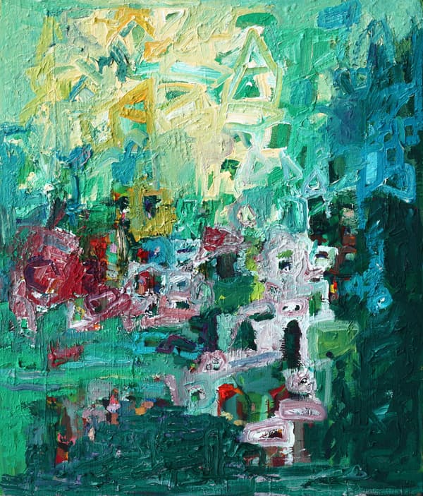 소요(逍遙) Ⅰ, 45.5x38cm, oil on canvas, 2015