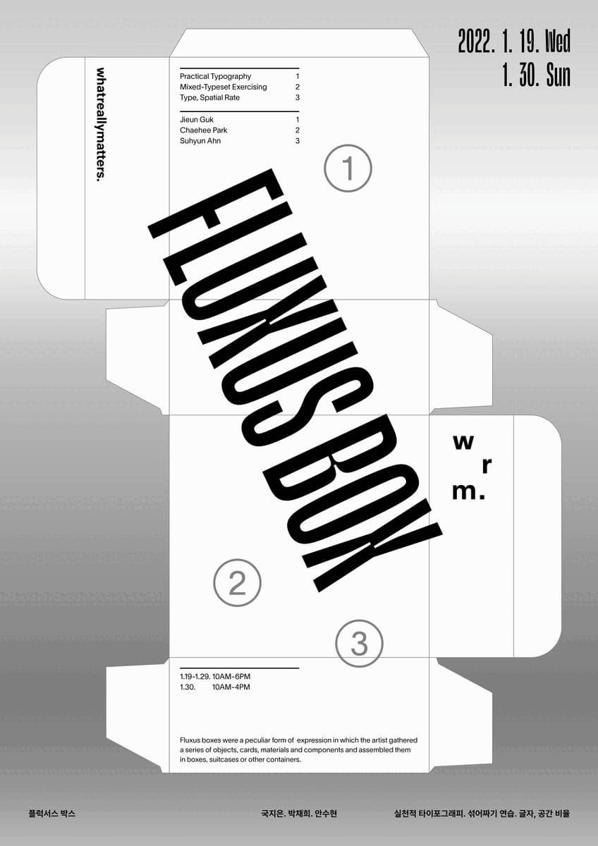 FLUXUS BOX 1