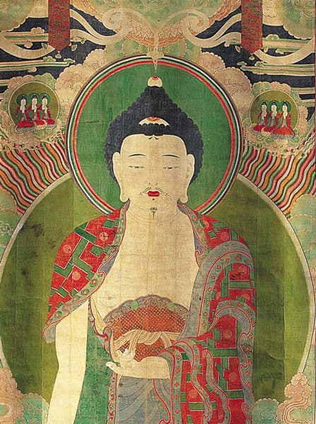 바닷속 영혼을 구원하는 부처, 괘불 1