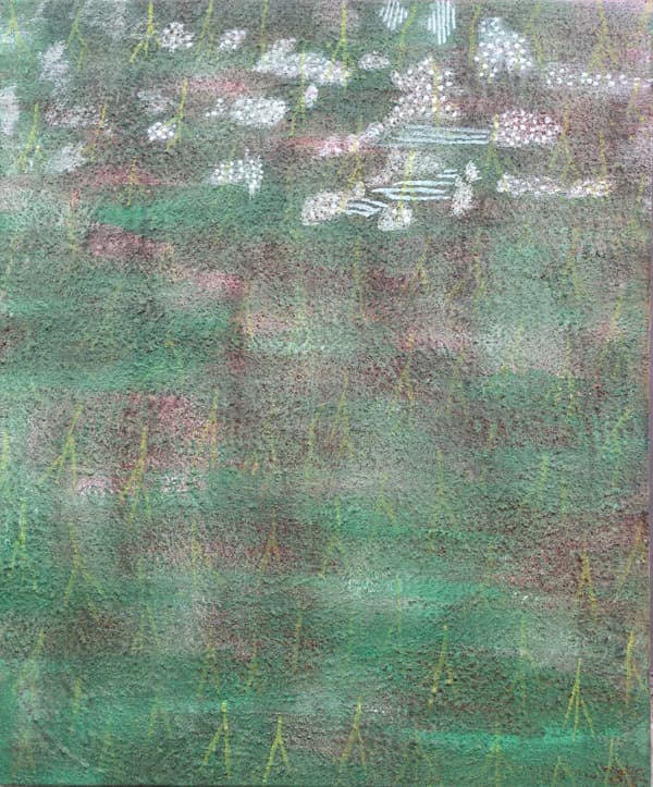 한생곤, 오래된 돌, 60x73cm, 캔버스에 안료, 2015
