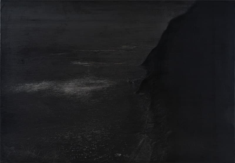황재형, ‹알혼섬(Olkhon Island)›, 2016, Graphite on canvas, 112.1x162.2cm