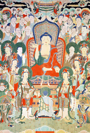 청룡사 靑龍寺 괘불 掛佛