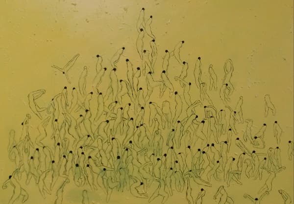 주숙경, 인간의 형상, Oil on Canvas, 92x65cm, 2010