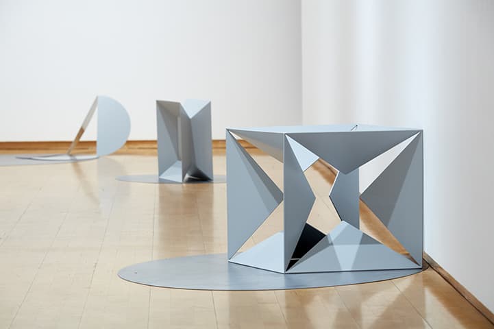 Meta-square / Meta-cube, 2017, Gallery EM, Installation view