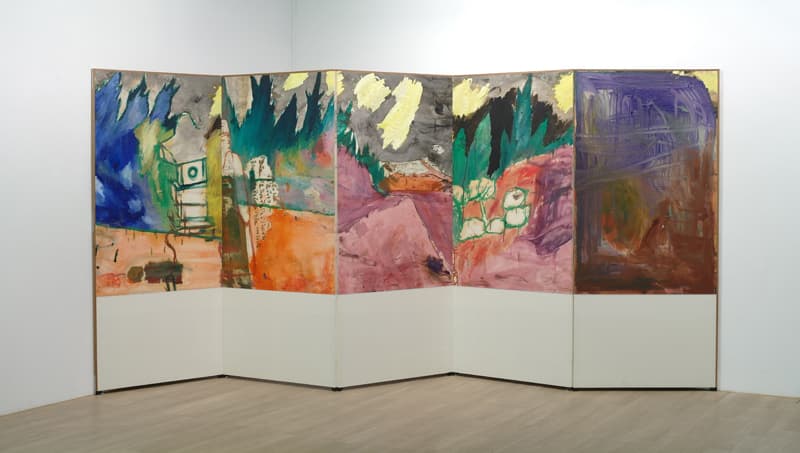 김혜련, 별똥별, 177x400cm, 혼합재료, 2008