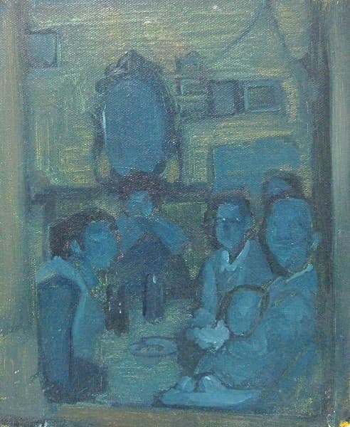 김홍희, <untitled>, oil on canvas, 17.9x25.8cm, 2009