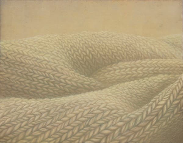김지유, <Snug wave>, painting on korean paper, 116.8 × 91.0cm, 2017