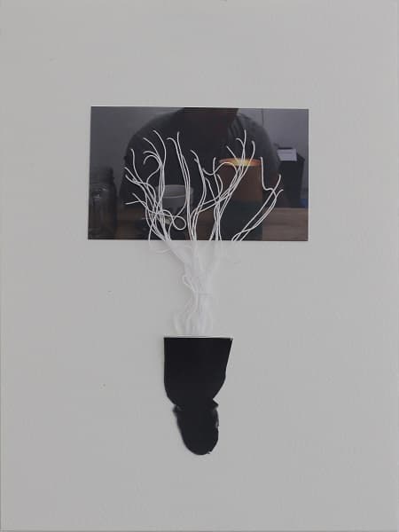 김샨탈, re-orienting01, 복합매체, 180*240mm, 2017