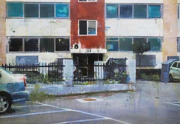 임윤묵, <시간의 멈춤 속에서>, oil on canvas, 112.1×162.2cm, 2017