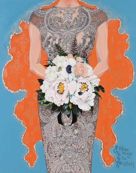 문민정 VACANCY_Self_Realization, 116.8x91.0cm, Mixed Media on Canvas, 2016