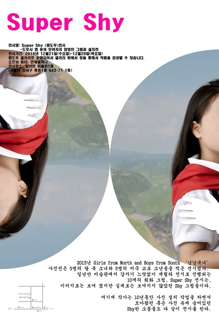도로시 엠 윤의 보여지지 않았던 회화와 설치전 :  Super Shy