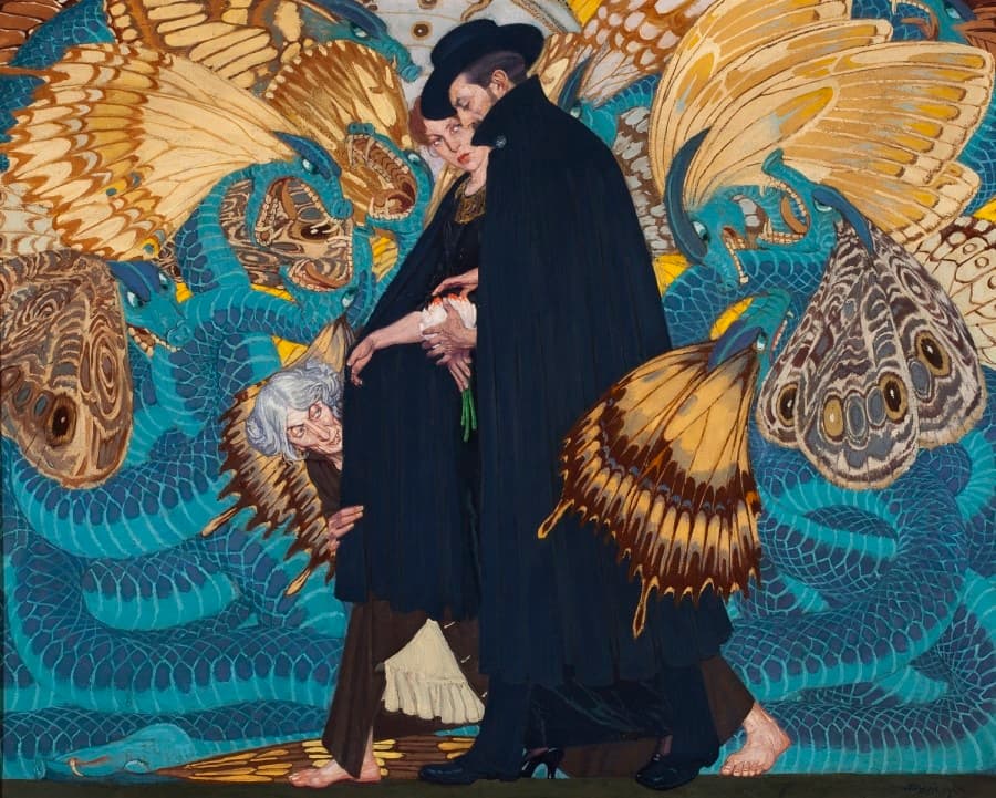 우리, 전쟁 1917-1923년, 에드바르트 오쿤, 캔버스에 유채, 88 × 111 cm, 바르샤바 국립박물관 소장, Photoⓒ Wilczyński Krzysztof