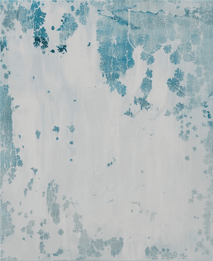 「 Whiteout 」oil colour and acrylics on canvas 80cm x 65cm 2016