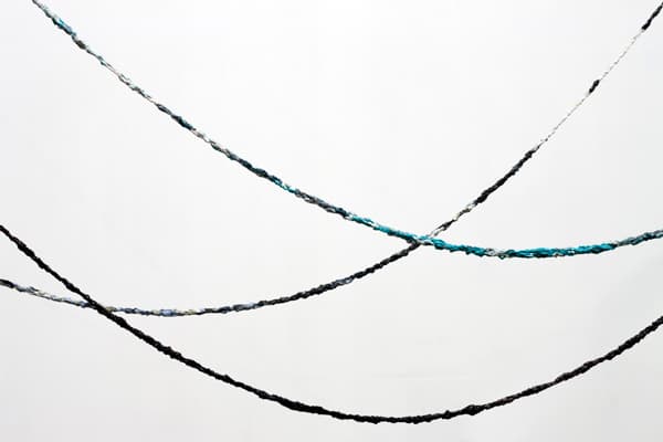 정승운, SL 140113, 140116, 140126, Oil on thread, 2015 (Detail)