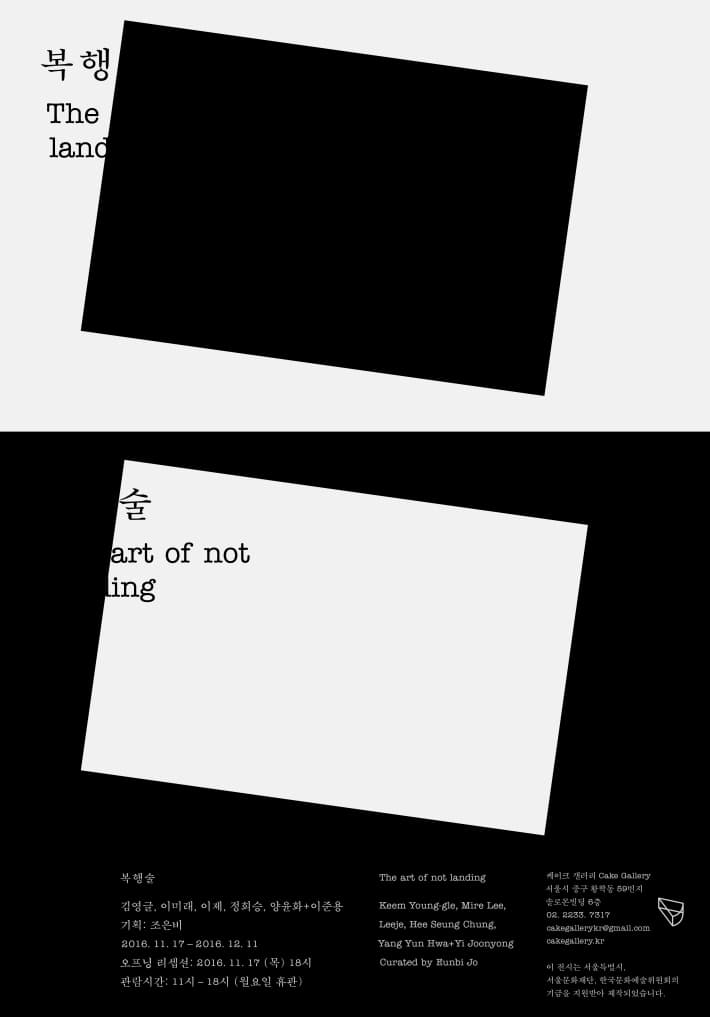 복행술 The art of not landing
