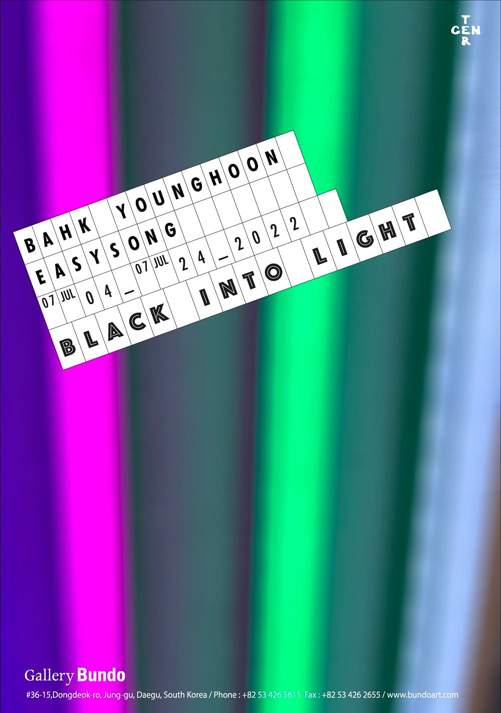 BLACK INTO LIGHT 1