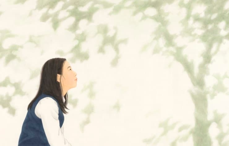 <쉬어가다> 125x80cm, 비단에 채색, 2015