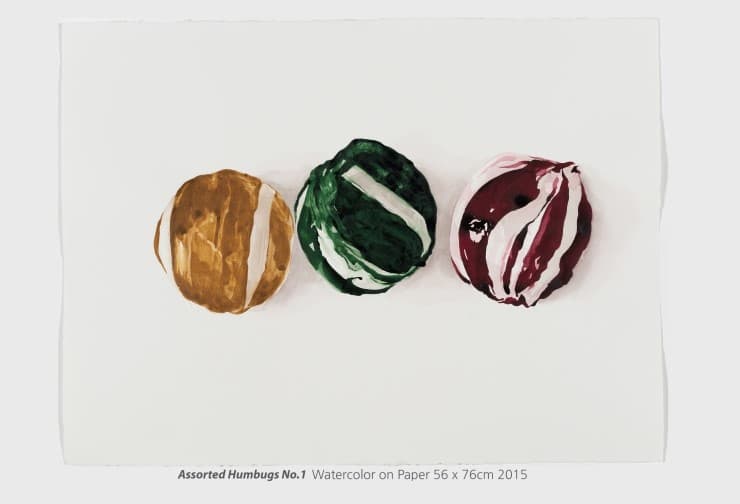 Assorted Humbugs No.1 Watercolor on Paper, 56X76cm, 2015
