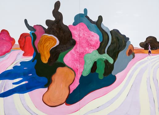 인간연구, 캔버스에 오일, 162x224cm, 2015