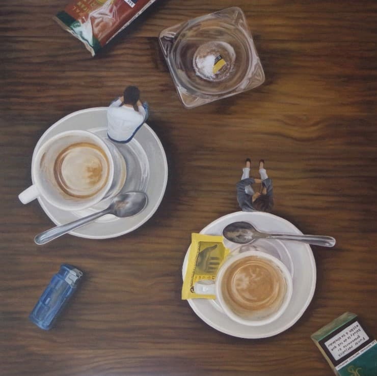 그리고아무말이없었다,65x65cm,oiloncanvas,2015