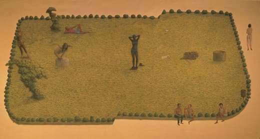 무제, 아마포에 유채, 1985-87, 국립현대미술관 소장