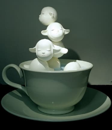 나라 요시토모 Yoshitomo NARA, 생명의 샘 Fountain of life, 2001