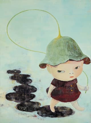 나라 요시토모 Yoshitomo NARA, 걸어가 Walk on, 1993