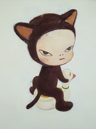 나라 요시토모 Yoshitomo NARA, 착한 새끼 고양이 Harmless Kitty, 1994