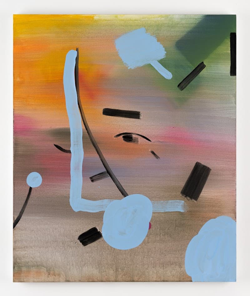 부양운동 1번 Hover Maneuver No.1, Acrylic on canvas, 72.7 x 60.6 cm, 2023