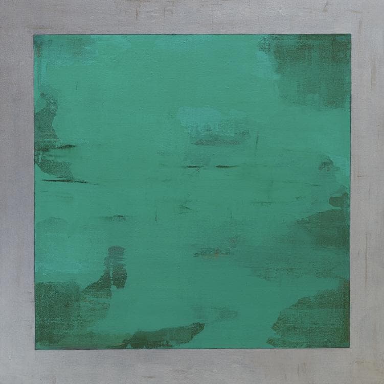 이영희, Daybreak 5, 100x100cm, Acrylic on canvas, 2017