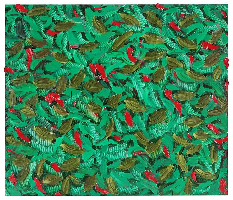 Meeyoung KIM, The Painter's Garden, 180x210cm, oil on canvas, 2017
