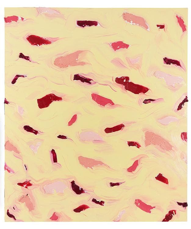 Meeyoung KIM, Pink Pool, 210x180cm, oil on canvas, 2017