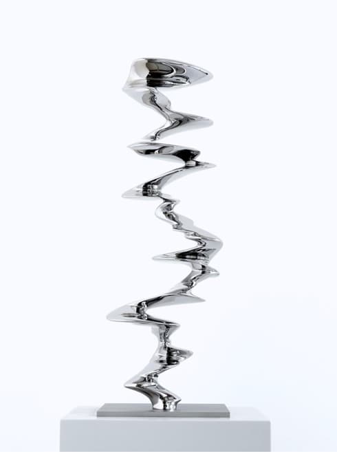 Untitled, 2018, stainless steel, 75x26x28 cm