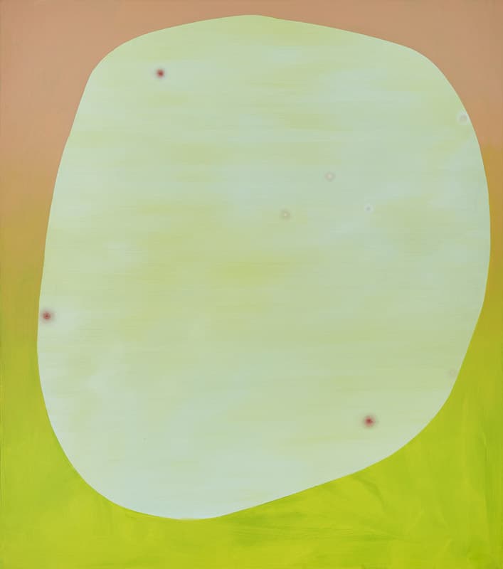 박민하, Viral, 120 x 106 cm, acrylic and oil on canvas, 2019