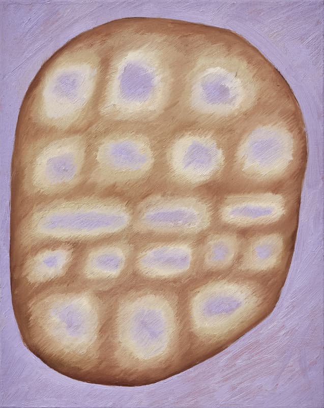 박민하, Ringxiety , 25.5 x 20.5 cm , oil on canvas, 2019