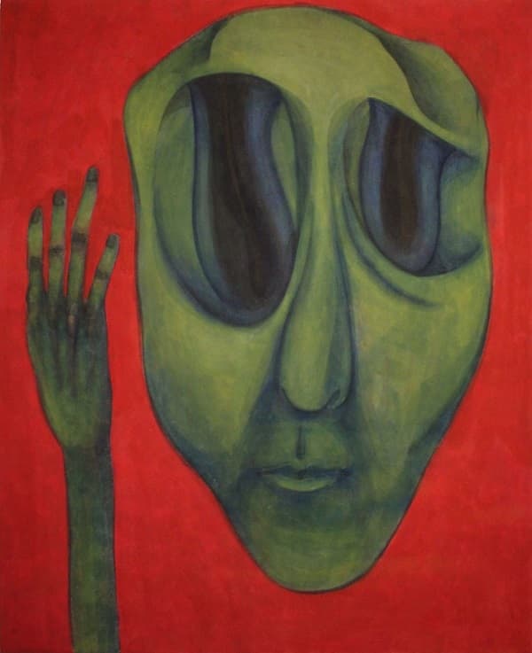 윤은지, life, 장지에 채색, 72.7x60.6cm, 2018 ⓒ윤은지