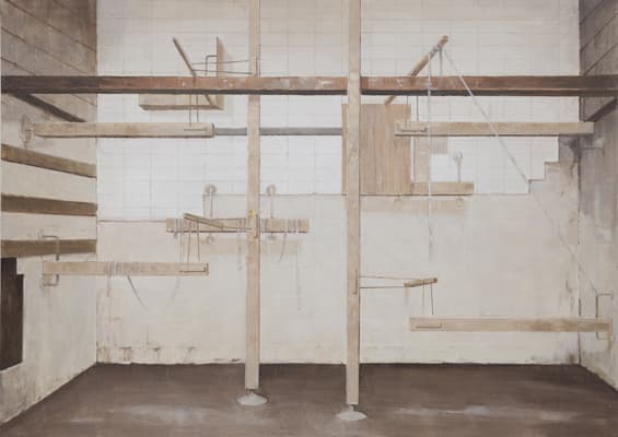 노충현, 인간적인 너무나 인간적인 Human, very human, 162.5x227.5cm, Oil on canvas, 2015